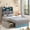 Dark Grey, variant on Winkalon Twin Bed Frames with Bookcase Headboard, Velvet Upholstered Bed Frame Twin Size with Charging Station, 4 Storage Drawers and LED Lights, No Box Spring Needed, Dark Grey