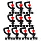 thumbnail image 3 of 10 boquillas de riego por goteo giratorias de 360 grados, tipo G, con conexión para microaspersores, color negro., 3 of 7