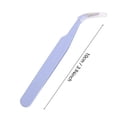 thumbnail image 2 of Clearance! Soovim Long Tweezers Precision Curved Tweezers, Metal Stainless Steel for Eyebrow Grooming DIY, 2 of 3