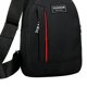 thumbnail image 2 of Paquete de mensajero informal para hombre, bolso deportivo de un solo hombro de lona suave, bolsillos para exteriores Sywqhk Para Estrenar, 2 of 3
