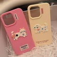 thumbnail image 3 of Designed for iPhone Case,Cute Puppy 3D Dog Silicone Shockproof Protective Cover Phone Case (iPhone 13 Pro Max,Yellow), 3 of 6