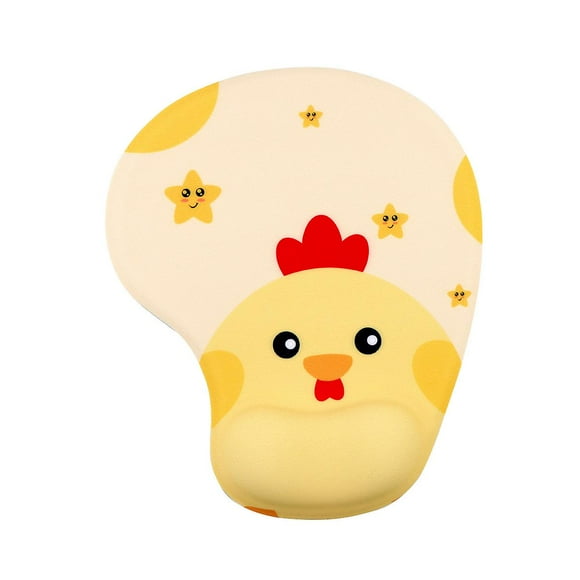 Design Gel Wrist Rest Mouse Pad, Little Chicken, Gel Mouse Pad Mouse Pad With Wrist Rest