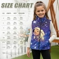 thumbnail image 7 of Garronmavis Space Capybara Kids Vest 4T Wind Proof Winter Lightweight Sleeveless Fleece Jacket with Pocket Comfortable Boys Zippered Vests Versatile Fall Outfits Fashion Clothing, 7 of 7