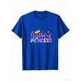 thumbnail image 4 of MAWOTEA Slim Fit BIRTHDAY PRNCESS Pattern T-shirt, Playful Graphic Tee for Kids, Ideal Gift for Birthday,Size 3-13 Years, 4 of 5