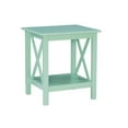 thumbnail image 5 of Linon Edmiston Indoor End Table with Shelf, 22" Tall, Mint Green, 5 of 10