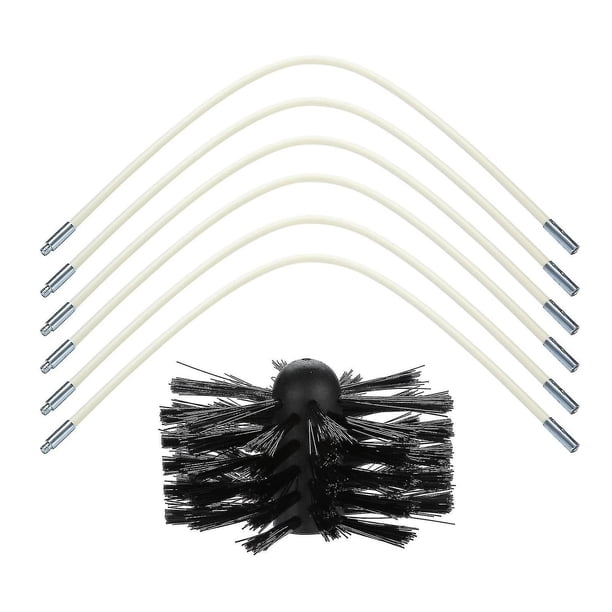 6+1 Rotating Chimney Sweep Set Chimney Sweep Chimney Brush Chimney Brush Kit Fk