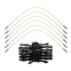 thumbnail image 1 of 6+1 Rotating Chimney Sweep Set Chimney Sweep Chimney Brush Chimney Brush Kit Fk, 1 of 5