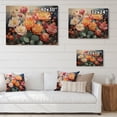 thumbnail image 4 of Designart "Peach Green Cactus Representation Colorfuled Acrylic I" Floral Print on Natural Pine Wood, 4 of 5
