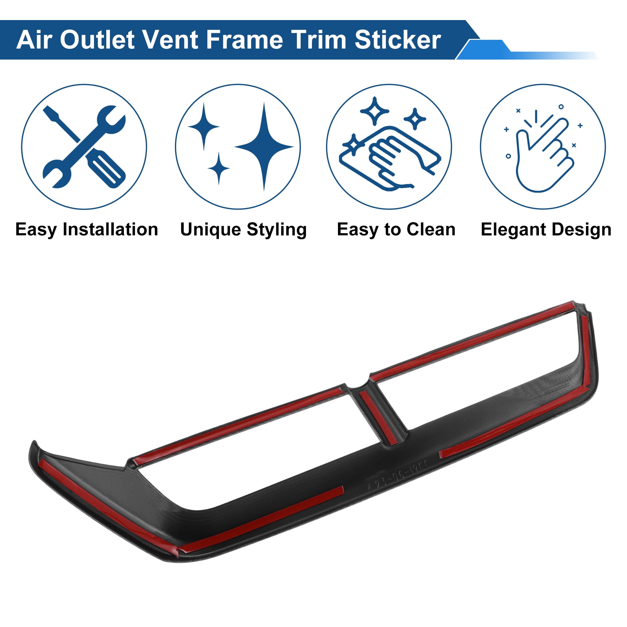 Unique Bargains Air Outlet Vent Trim Cover for Chevrolet Trax 2024-2026 Console