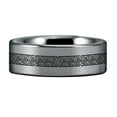 thumbnail image 3 of Virgo Tungsten Carbide Ring, 3 of 7