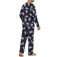 thumbnail image 5 of MINTREUS Couple Pajama Sets Soft PJs Sets for Couples/Women/Men Matching Sleepwear with Pockets, 5 of 5