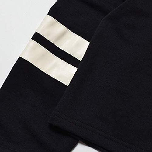 Black sweatshirt with white stripes on sleeves hot sale
