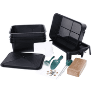 5-Layer Worm Farm Kit 50L, Easy Setup Recycles Food Waste