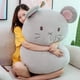 thumbnail image 4 of 40-80cm Kawaii Animal Shiba Inu Dinosaurio Conejo Ratón Juguetes de Peluche de Dibujos Animados Relleno Suave Almohada Trasera Sofá Cojín Para Niñas Niños, 4 of 5