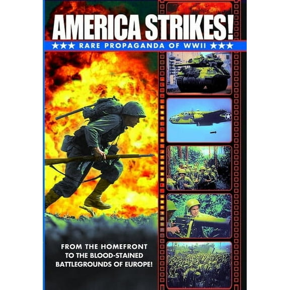WWII: America Strikes! Rare Propaganda Films of World War II (DVD), Alpha Video, Documentary