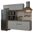 thumbnail image 2 of Cocina Integral Completa Modular Madesa Nice 240cm Gris 07, 2 of 10