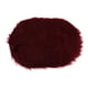 thumbnail image 2 of Alfombra de piel de oveja artificial natural, suave y larga - Alfombra de lana extra larga, Vino rojo, 2 of 9