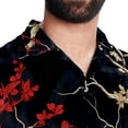 thumbnail image 5 of Tree Men's Short Sleeve Poplin Shirt, Button Down Casual Summer Beach Printed Unisex Shirt, 5 of 6