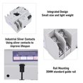 thumbnail image 4 of Power WiFi Interruptor De Transferencia Manual Automático 2P 63A Control De Aplicación Montaje En Riel De 35 Mm Interruptor De Transferencia De Potencia Dual Para Laboratorio De, 4 of 7