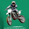 thumbnail image 3 of CafePress - Rather Be Playing In The Dirt With A Motorbike Dar - Men's Classic Graphic Cotton T-Shirt, 3 of 4