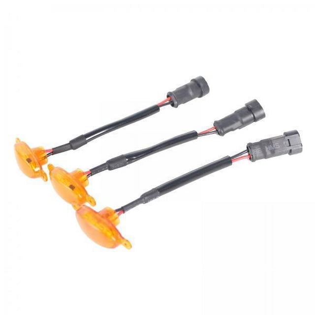 2-4 piezas 3x luces LED para parrilla kusrkot Style Grille 2015-2019
