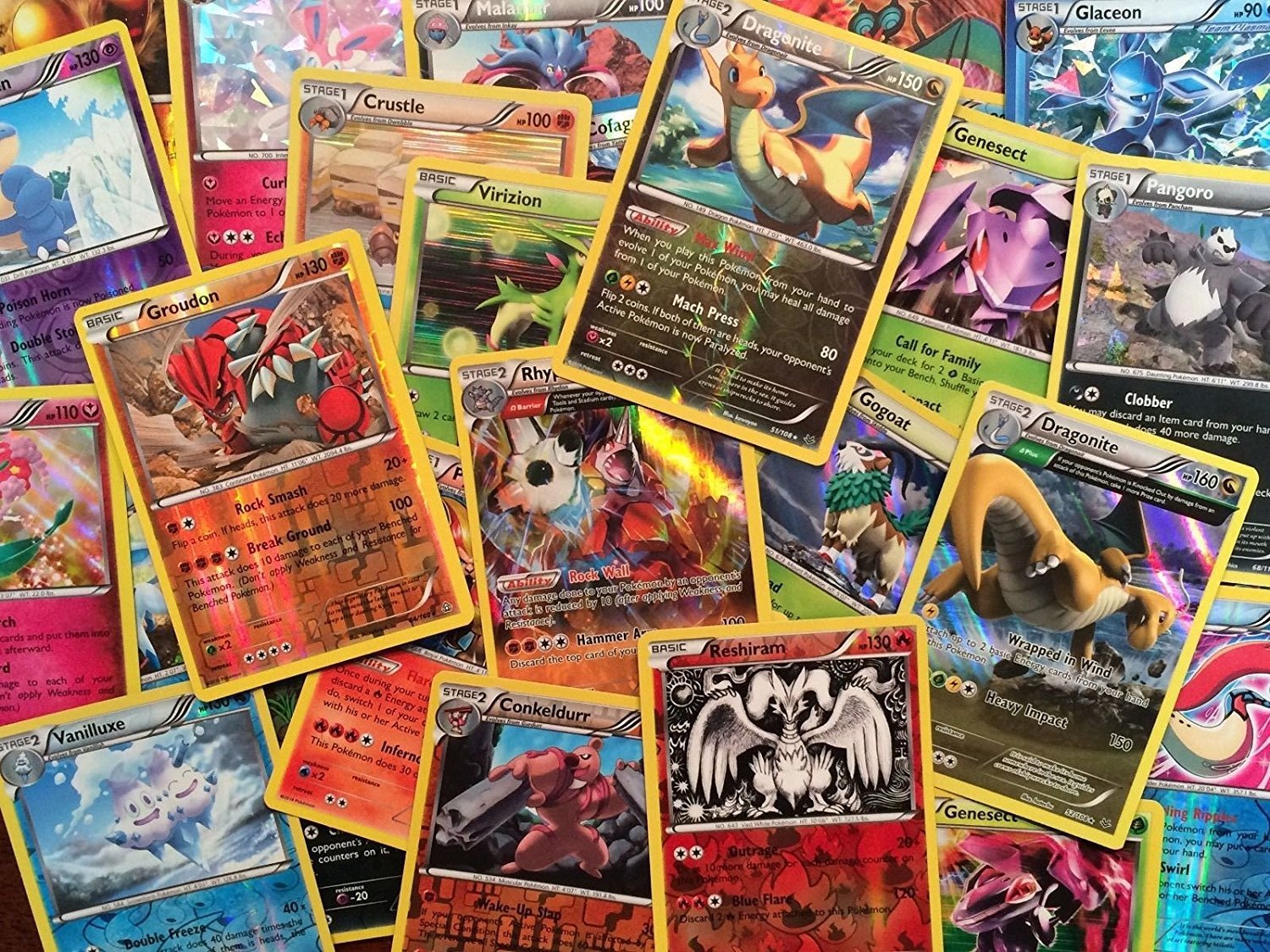 Pokemon TCG 10 Card Lot Reverse Holo Included