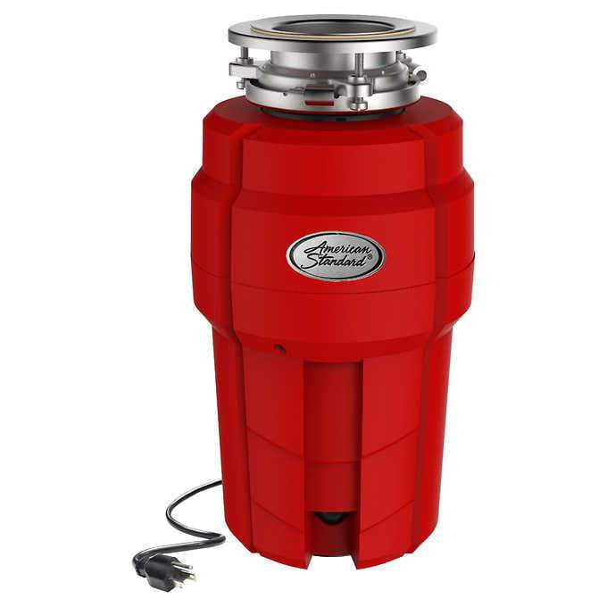 American Standard HushTek 1.25 HP Waste Disposer (Red) Walmart Canada
