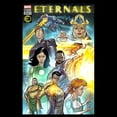 thumbnail image 2 of Men's Marvel Eternals Comic Book Cover  Pull Over Hoodie Black 3X Large, 2 of 4