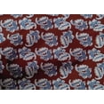 thumbnail image 4 of oneOone Cotton Poplin Fabric Leaves & Floral Block Print Fabric BTY 42 Inch Wide, 4 of 4
