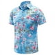thumbnail image 3 of Camisas de playa con estampado de cocoteros para hombre, ropa con estampado 3D, camisas hawaianas Aloha, camisetas de manga corta Y2K, ropa vintage, blusa con solapa, 3 of 5