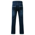 thumbnail image 4 of Akiihool Men Jeans Skinny Men's Slim Fit Jeans Stretch Regular Fit Jean (Blue,M), 4 of 4