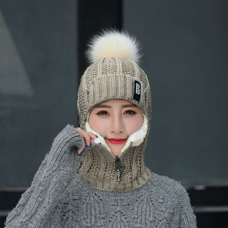 Balaclava Scarf — Brown – La Garçonne