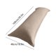 thumbnail image 3 of Pisexur Pisexur Funda de almohada larga de color liso para dormir. Funda de almohada de tela suave y lavable con un aspecto elegante y discreto para parejas, familias, dormitorios y para el descan, 3 of 6