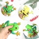 thumbnail image 3 of Lohoee 5 Piezas Juguetes de Rana Figura de Rana Realista Modelo Animal Rana Suave y Elástico Alivio del Estrés Juguete de Rana de Mano para Decoraciones de Fiesta en el hogar o Regalo, 3 of 5