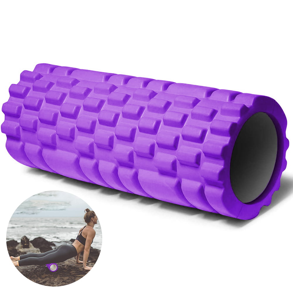 High Density Foam Roller Massager for Deep Tissue Massage of The Back and Leg Muscles Self Myofascial Release of Painful Trigger Point Muscle Adhesions The Original Body Roller 