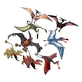 thumbnail image 4 of 8pcs dinosaurio dinosaurio pterosaurio dilophosaurus stegosaurus, juguete de construcción, absolutamente ecológico Sunnimix Figura de simulación de dinosaurios, 4 of 8