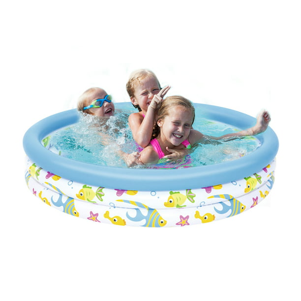 Kiddie Pool Baby Inflatable Swimming, Large Inflatable Baby Bathtub
