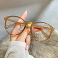 thumbnail image 5 of Computer Eyeglasses Eye Protection Solid Hinge Stylish Clear Lens Fake Computer Eyeglasses, 5 of 5