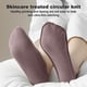 thumbnail image 4 of Calcetines invisibles de estilo fino para mujer, medias invisibles de silicona antideslizantes con posicionamiento, boca poco profunda, 5 uds., 4 of 5
