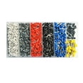 thumbnail image 1 of 1900 Pcs Embouts de Ferrules Ensemble de Ferrules Assorties Connecteurs de Bornes 0.56mm2 / AWG2210, 1 of 8