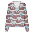 thumbnail image 5 of Puntoco Chaqueta Informal Con Botones Y Estampado De Moda Para Mujer, 5 of 5