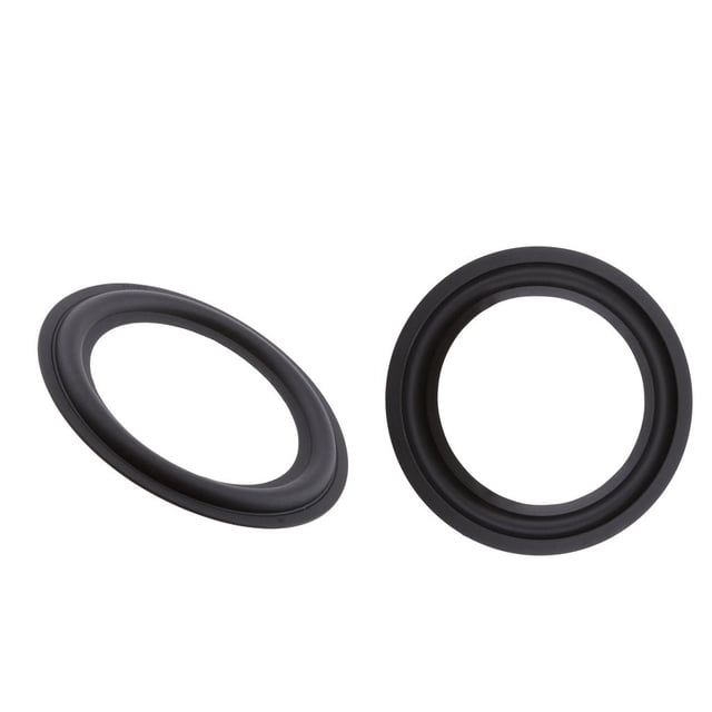 2 Piezas de 6 Pulgadas de Espuma de de Espuma Envolvente de Borde de Esponja Piezas de Reparación de 155 * 155 * 3 MM Sunnimix Reparación de borde de espuma de altavoz