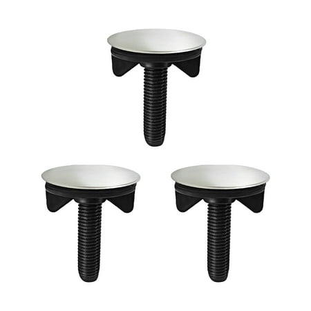 

3pcs Hardware Stainless Steel Washbasins Drain Kitchen Accessory Tap Hole Cover