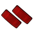 thumbnail image 2 of 2 Piezas Reflectores de Bicicleta para Montar Nocturno Ciclismo Reflectores de Advertencia Accesorios de Montaje en Cesta Reflectores de Bicicleta par, 2 of 8