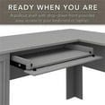 thumbnail image 3 of Pemberly Row 60W L Shaped Desk with Storage in Cape Cod Gray, 3 of 7