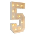 thumbnail image 6 of White Vintage 50 Light Up Numbers, 50th Birthday Party Decoration, Light Up Numbers for Birthday Decorations, 6 of 21