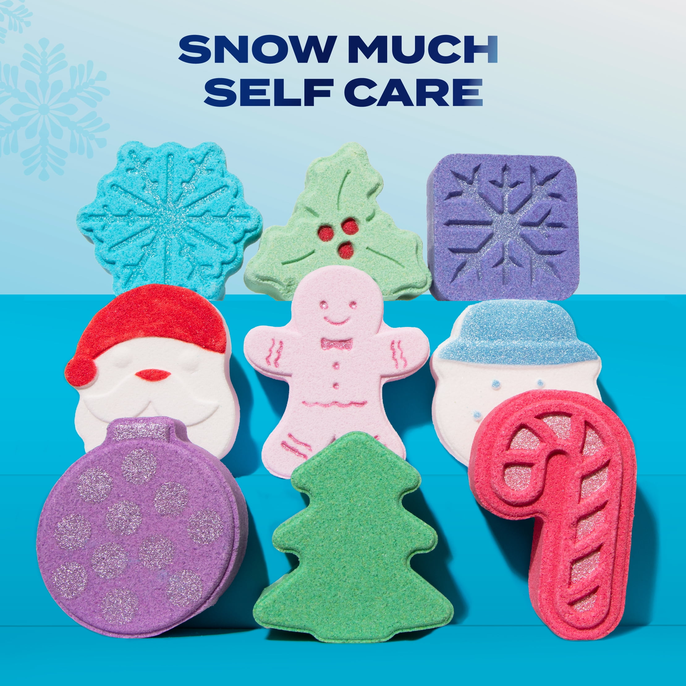 Hard Candy Festive Fizzmas Bath Bomb Gift Set – 9 Pieces