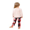 thumbnail image 3 of Family Christmas Elk Pattern Round Neck Long Sleeves Pajamas Trousers, 3 of 6
