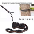 thumbnail image 4 of 2/1PCS High Bearing Capacity Hammock Straps Breaking Strength Polyester Hammock Belt Rope With Ring Buckle Camping Accessories, 4 of 10