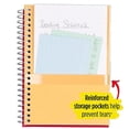 thumbnail image 2 of five star spiral notebook, 1 subject, college ruled paper, 100 sheets, 7" x 5", personal size, yellow (45484ac6), 2 of 7